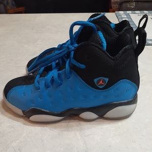 Jordan size 12C blue/black